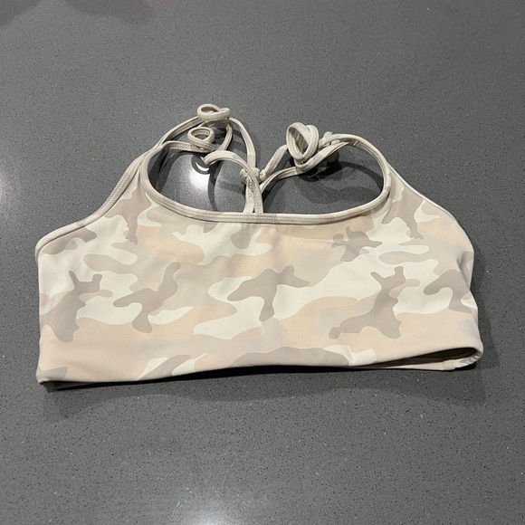 ALL ACCESS set Beige Camouflage Bike Shorts - Picture 7 of 7